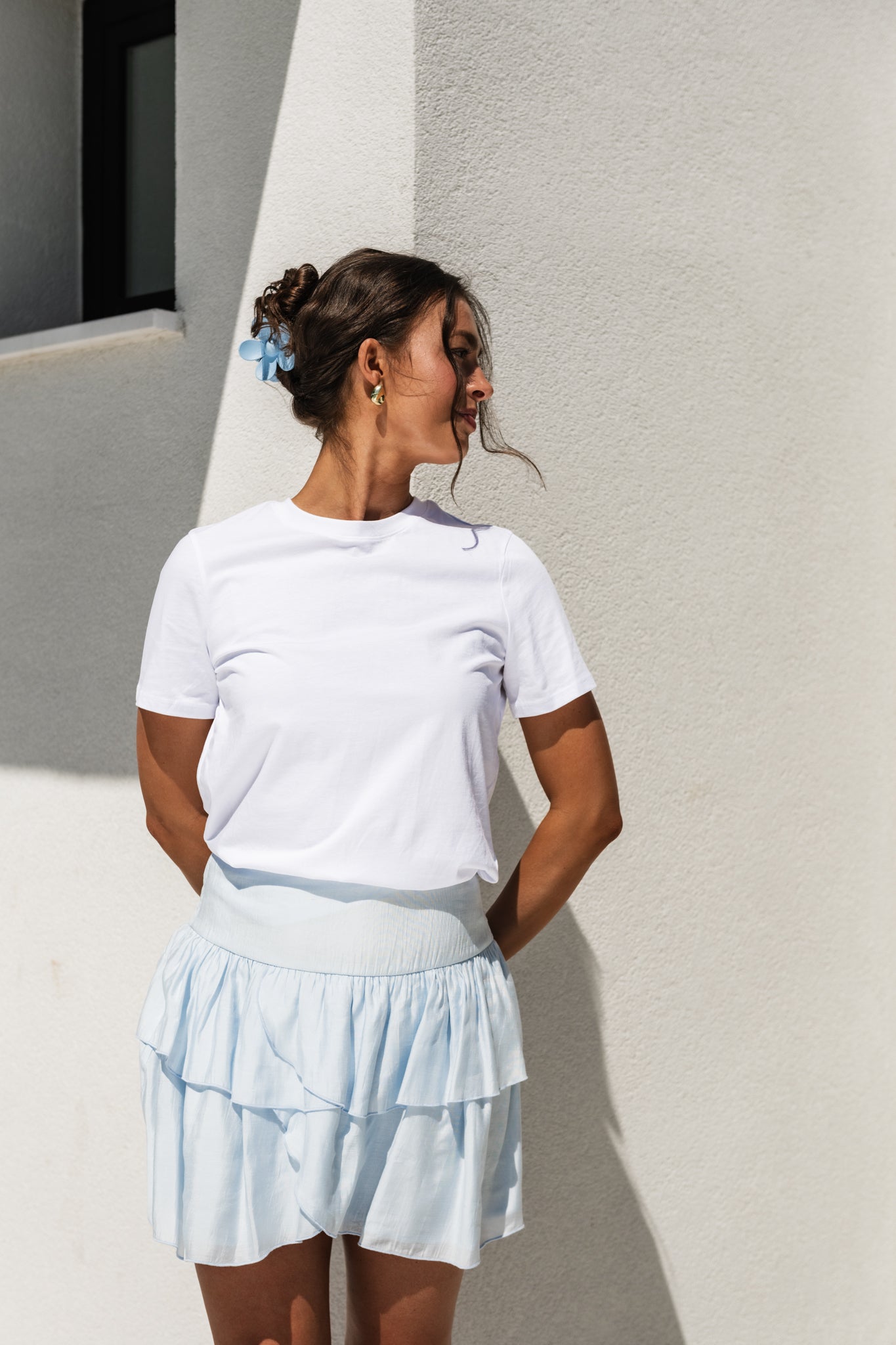 VMCLARA Short Skirt - Ice Water